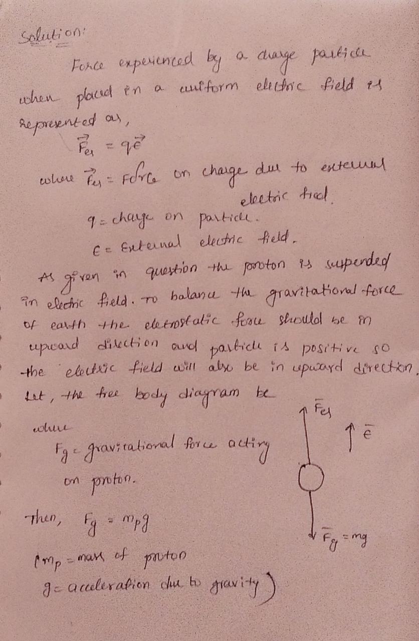 Physics homework question answer, step 1, image 1